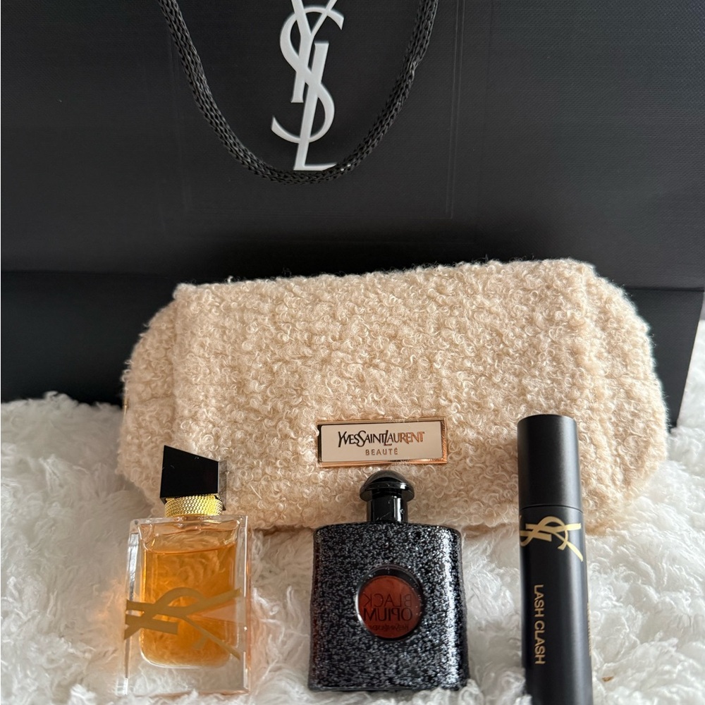 Yves Saint Laurent Beauty Set with Cream Pouch